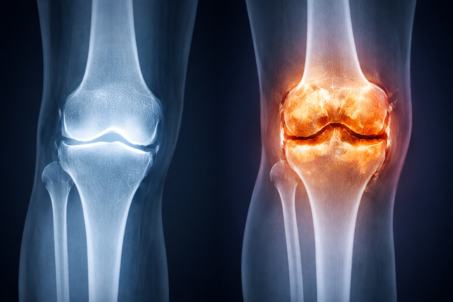 xray knie artrose 02803